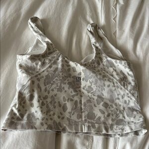 leopard lululemon align tank